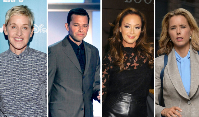 PLANLAGT CAST: I utgangspunktet skulle Ellen DeGeneres (t.v) spille Phoebe, Jon Cryer skulle spille Chandler, Leah Remini skulle spille Monica, mens Tea Leoni skulle spille Rachel. Foto: NTB scanpix PLANLAGT CAST: I utgangspunktet skulle Ellen DeGeneres (t.v) spille Phoebe, Jon Cryer skulle spille Chandler, Leah Remini skulle spille Monica, mens Tea Leoni skulle spille Rachel. Foto: NTB scanpix